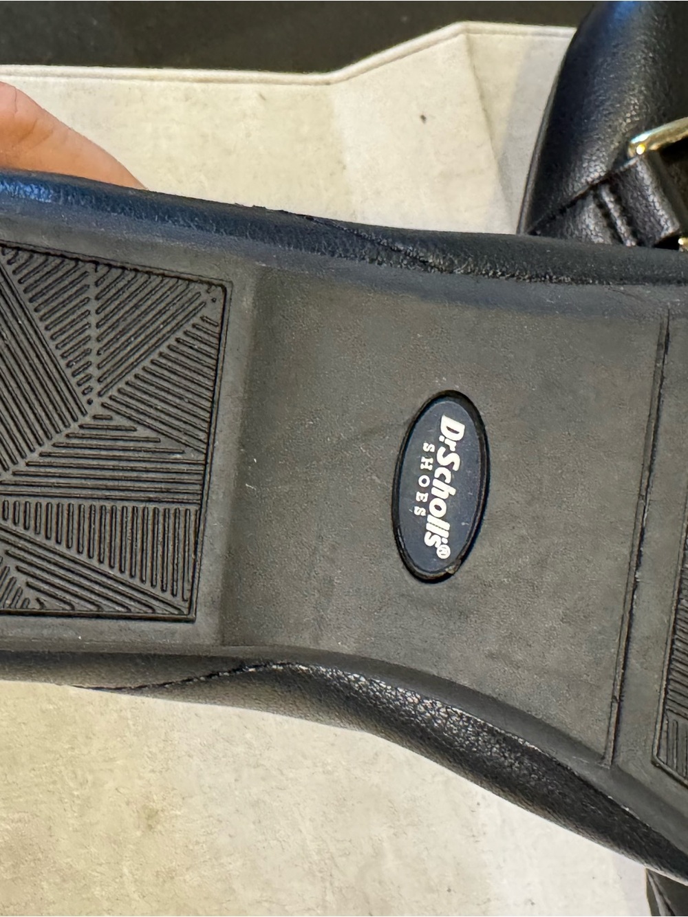 Dr. Scholl's Black Ballet Flats with Gold Accent, size 9, NWOT - Picture 6 of 11